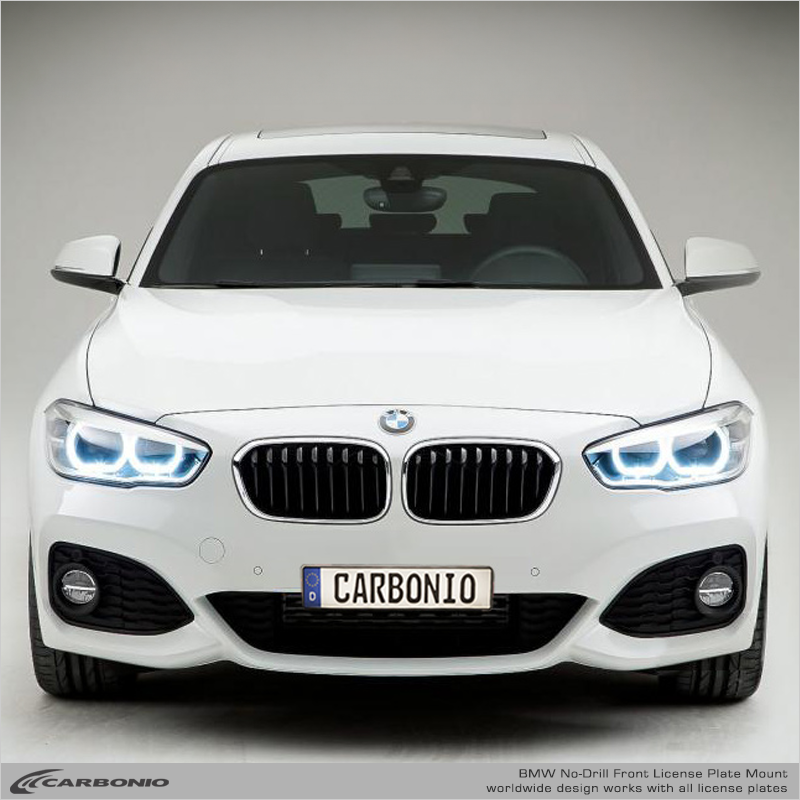 BMW 1-Series (2004-2024) No-Drill Front License Plate Mount
