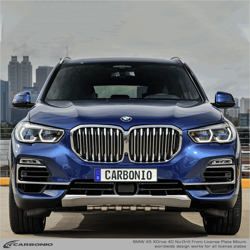 BMW X5 (2013-2023) No-Drill Front License Plate Mount