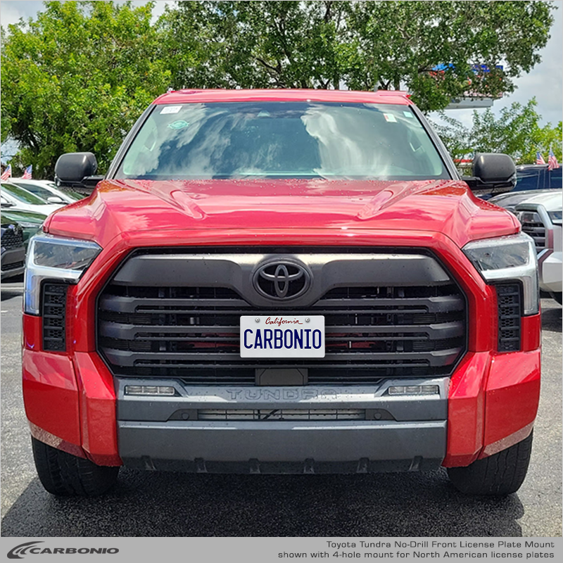Toyota Tundra (2022-2027) No-Drill Front License Plate Mount