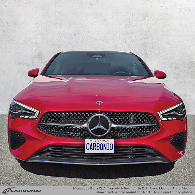 Mercedes-Benz CLA (2020-2025) No-Drill Front License Plate Mount