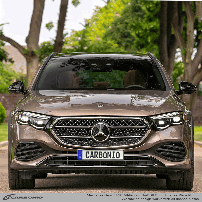 Mercedes-Benz E-Class (2024-2026) No-Drill Front License Plate Mount