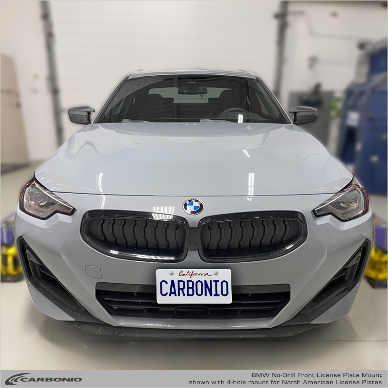 BMW 2-Series (2022-2026) No-Drill Front License Plate Mount