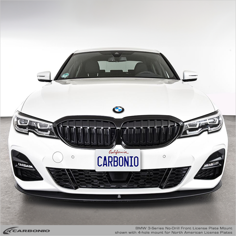 BMW 3-Series (2019-2026) No-Drill Front License Plate Mount