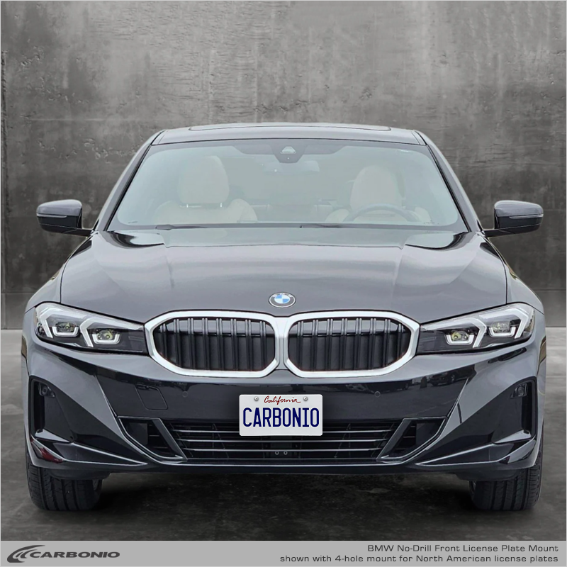 BMW 3-Series (2019-2026) No-Drill Front License Plate Mount