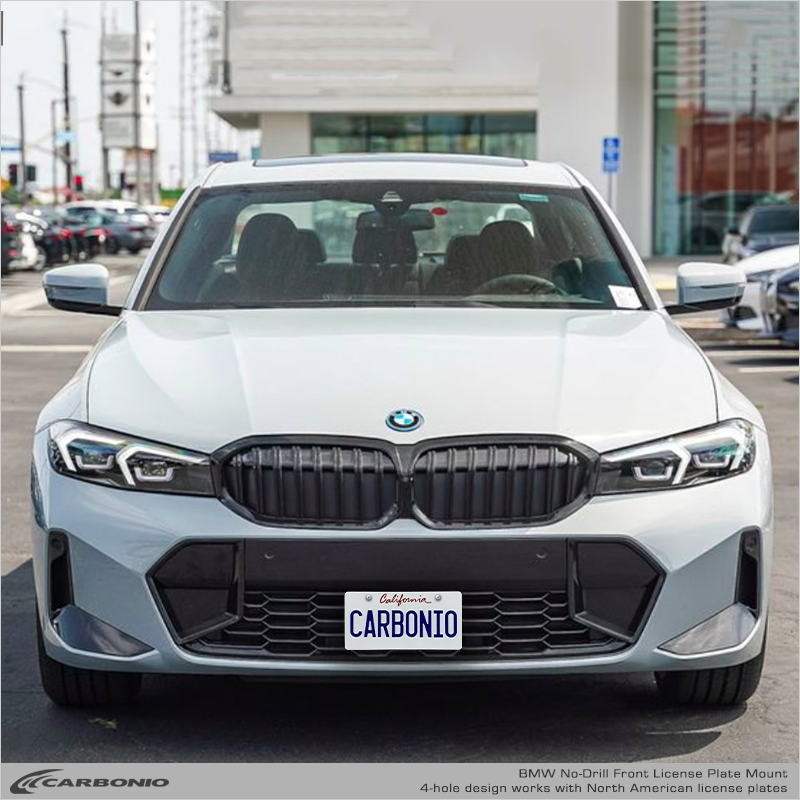 BMW 3-Series (2019-2026) No-Drill Front License Plate Mount