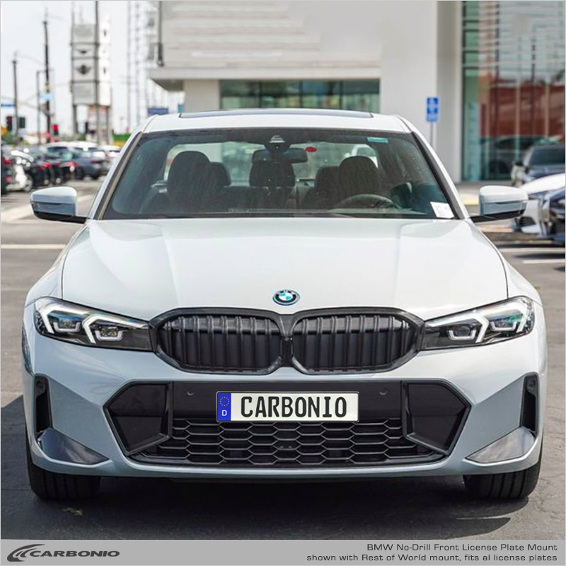 BMW 3-Series (2019-2026) No-Drill Front License Plate Mount