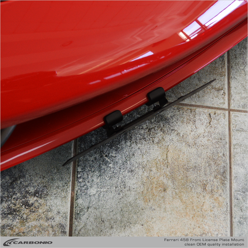 Ferrari F458 (2010-2015) License Plate Mount