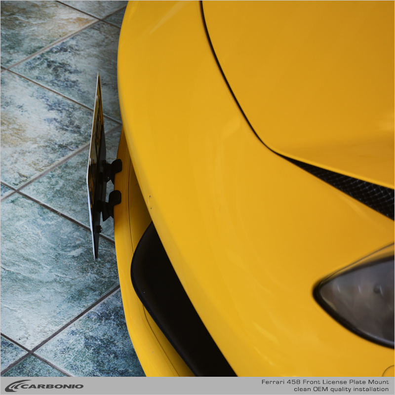 Ferrari F458 (2010-2015) License Plate Mount