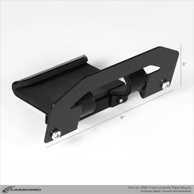 Ferrari F458 License Plate Mount