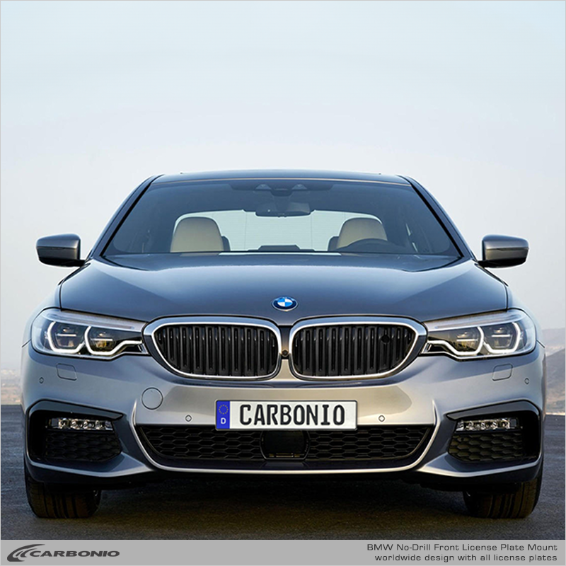BMW 5-Series (2016-2026) No-Drill Front License Plate Mount