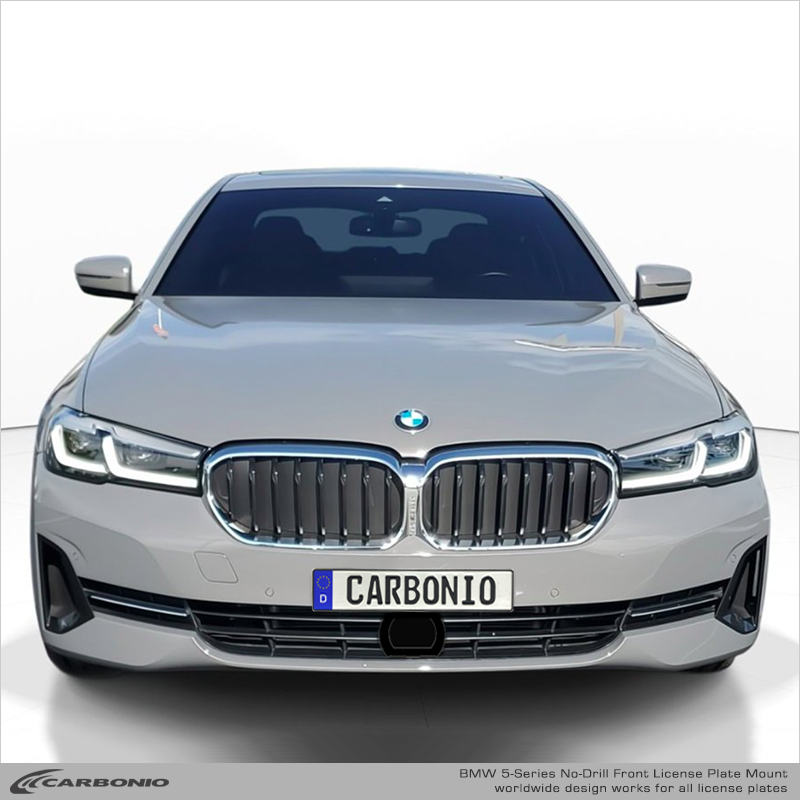 BMW 5-Series (2016-2026) No-Drill Front License Plate Mount