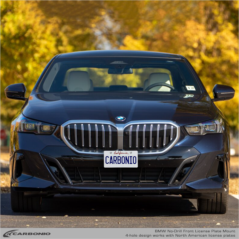 BMW 5-Series (2016-2026) No-Drill Front License Plate Mount