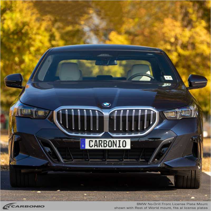 BMW 5-Series (2016-2026) No-Drill Front License Plate Mount