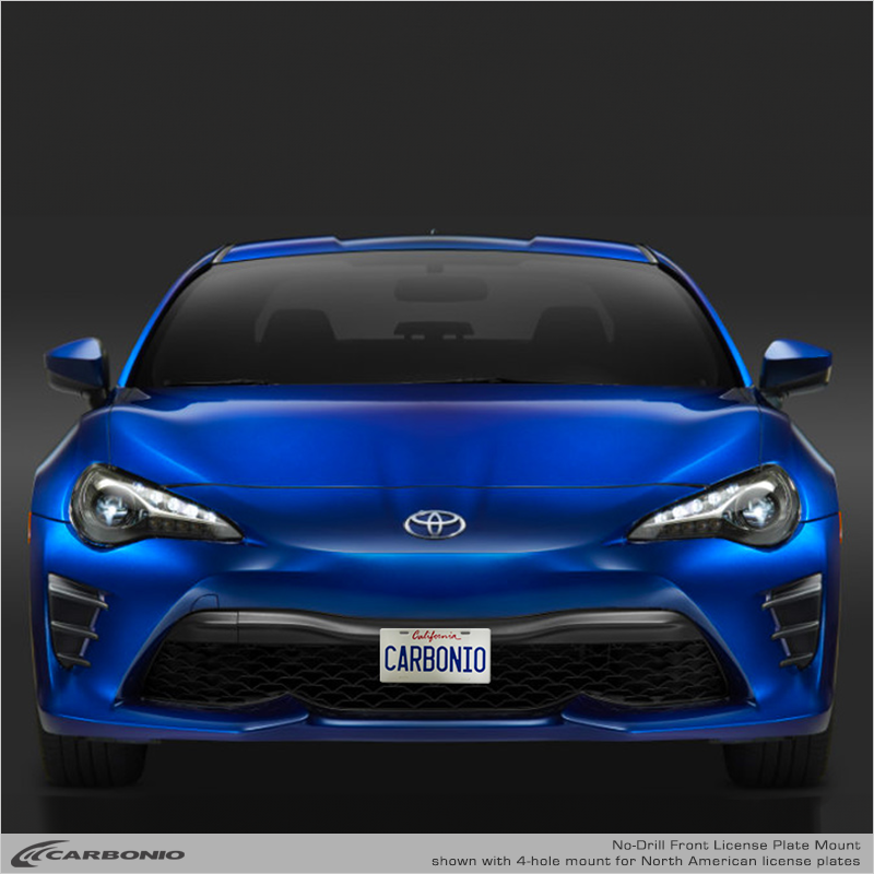 Toyota GT86 (2012-2020) No-Drill Front License Plate Mount