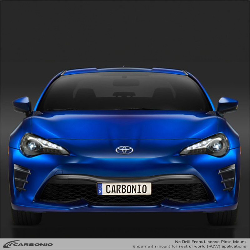 Toyota GT86 (2012-2020) No-Drill Front License Plate Mount