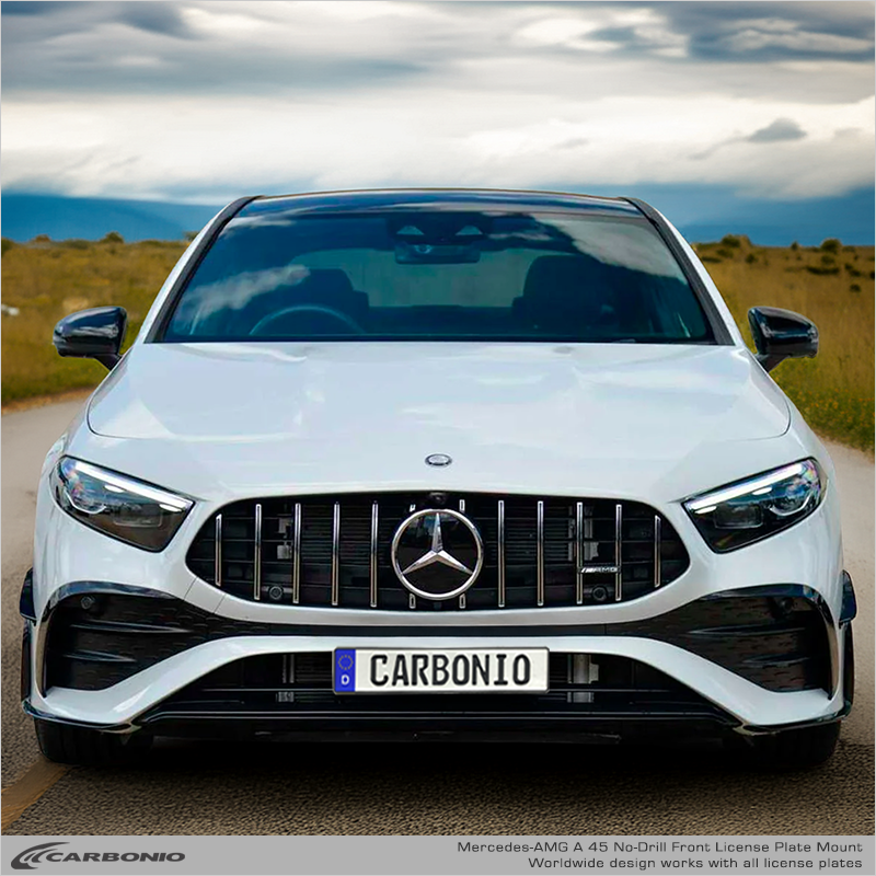 Mercedes-AMG A 45 (2023-2025) No-Drill Front License Plate Mount