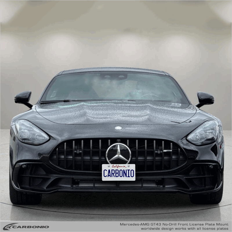 Mercedes-AMG GT (2024-2026) No-Drill Front License Plate Mount