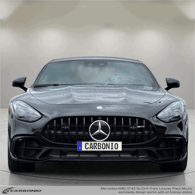 Mercedes-AMG GT (2024-2026) No-Drill Front License Plate Mount