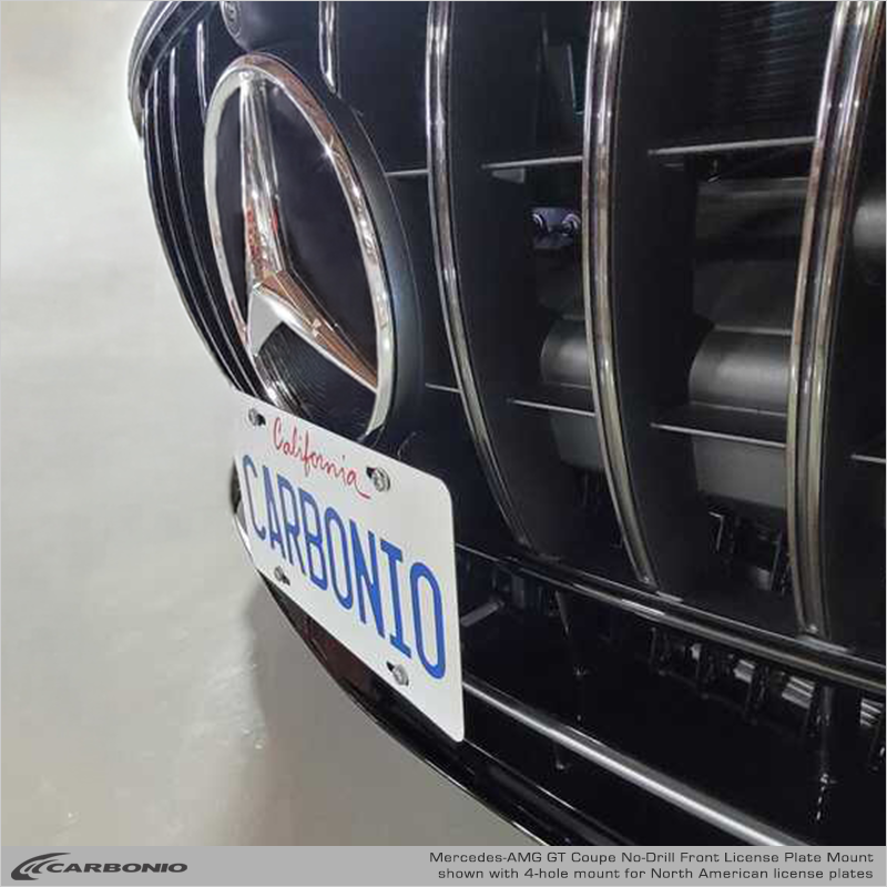Mercedes-AMG GT (2024-2026) No-Drill Front License Plate Mount