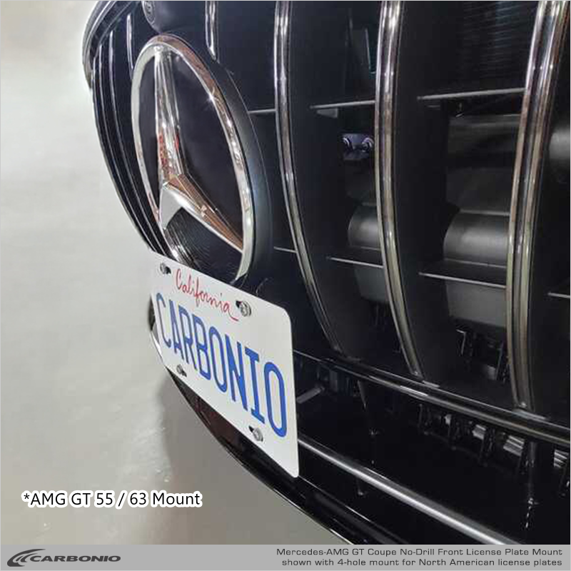 Mercedes-AMG GT (2024-2026) No-Drill Front License Plate Mount