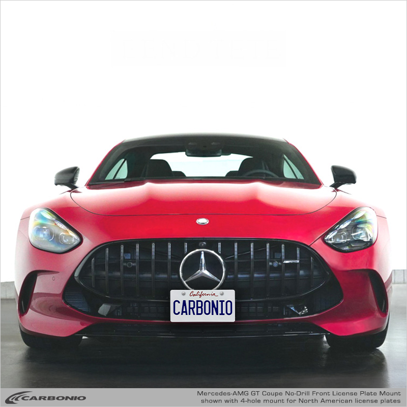Mercedes-AMG GT (2024-2026) No-Drill Front License Plate Mount
