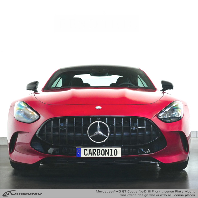 Mercedes-AMG GT (2024-2026) No-Drill Front License Plate Mount