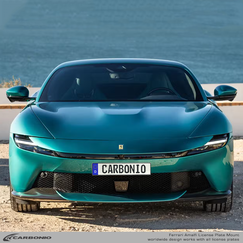 Ferrari Amalfi (2026+) No-Drill Front License Plate Mount
