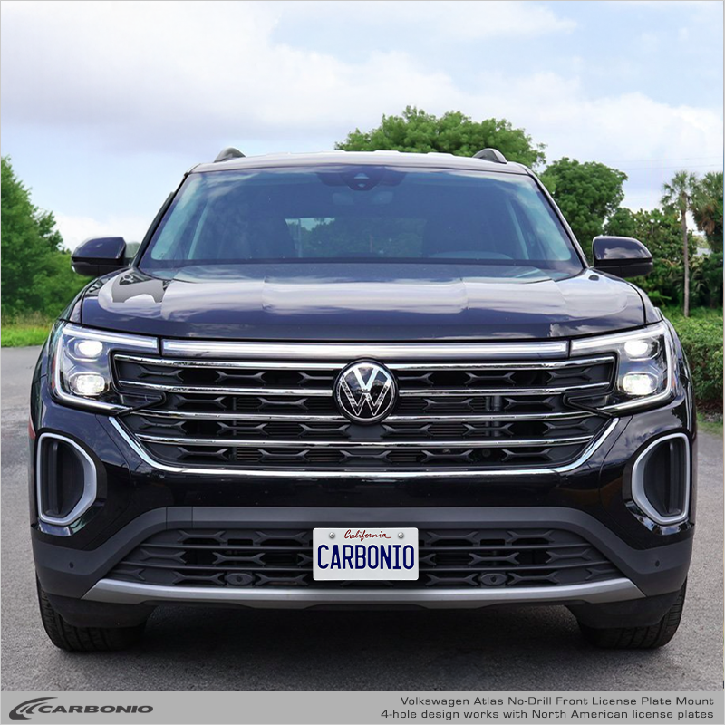 VW Atlas (2024-2026) No-Drill Front License Plate Mount