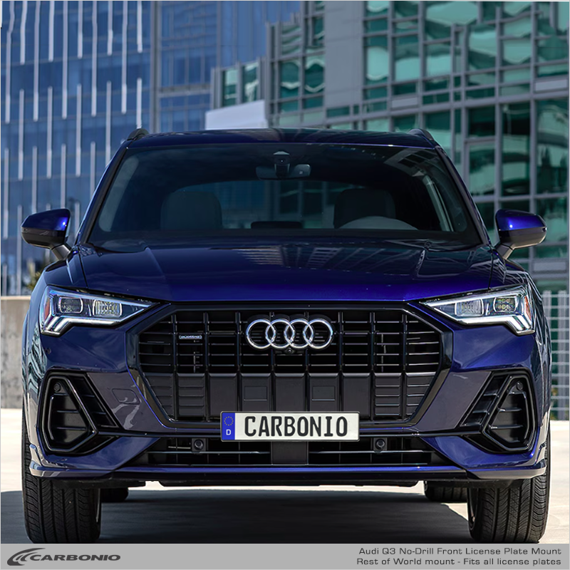 Audi Q3 (2019-2025) No-Drill Front License Plate Mount