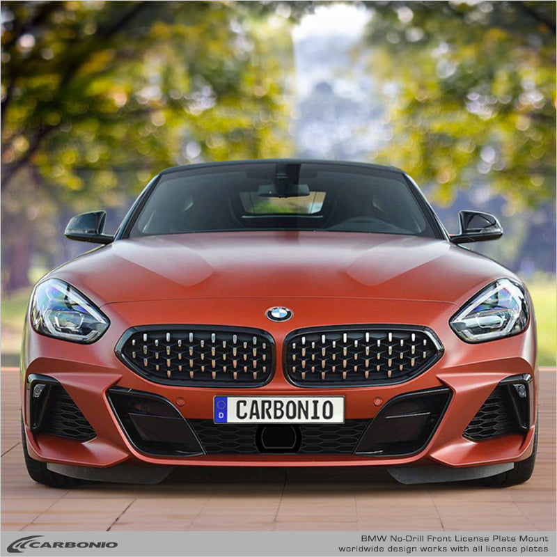 BMW Z4 (2018-2026) No-Drill Front License Plate Mount