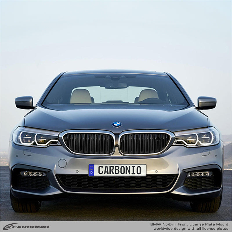 BMW 5-Series (2016-2026) No-Drill Front License Plate Mount