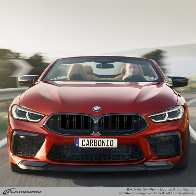 BMW M8 (2019-2026) No-Drill Front License Plate Mount