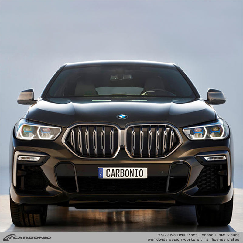 BMW X6 (2015-2023) No-Drill Front License Plate Mount