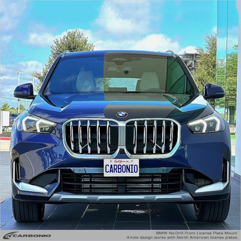 BMW X1 (2015-2026) No-Drill Front License Plate Mount