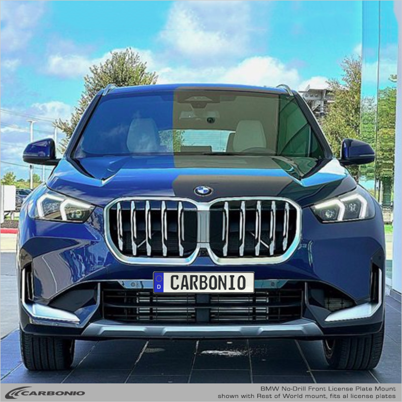 BMW X1 (2015-2026) No-Drill Front License Plate Mount