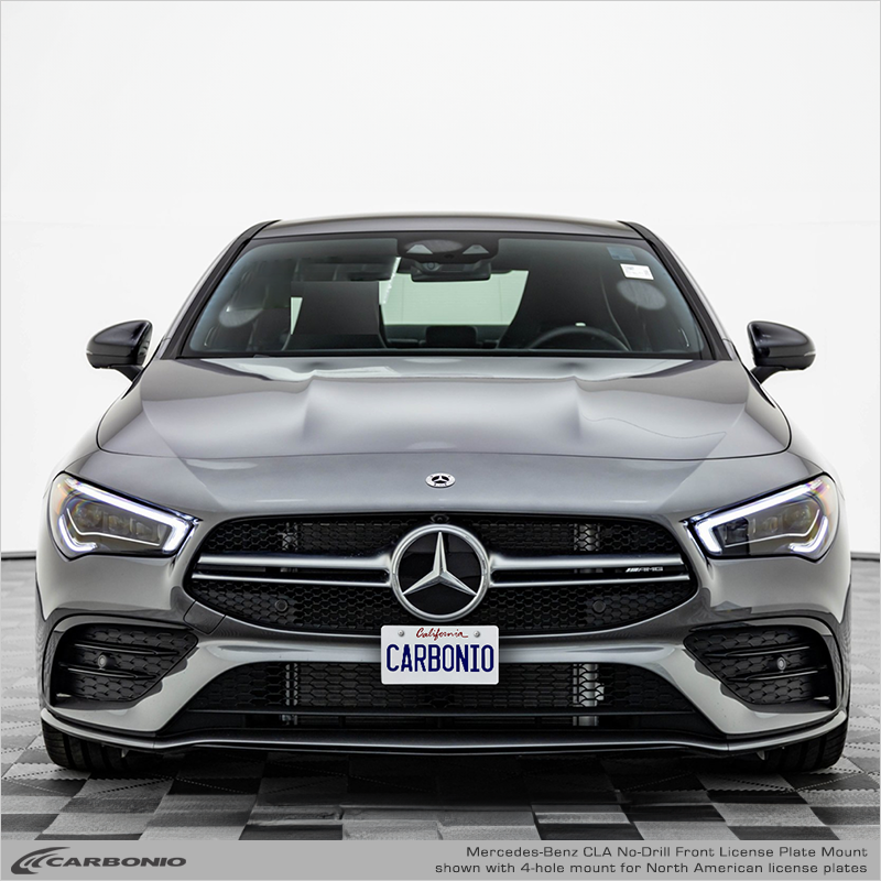 Mercedes-Benz CLA (2020-2025) No-Drill Front License Plate Mount