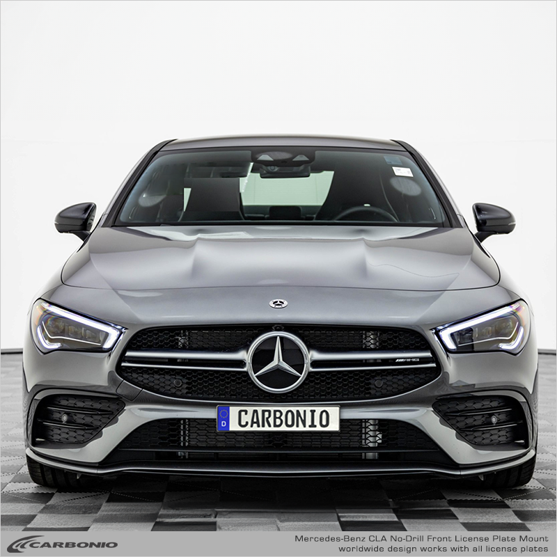 Mercedes-Benz CLA (2020-2025) No-Drill Front License Plate Mount