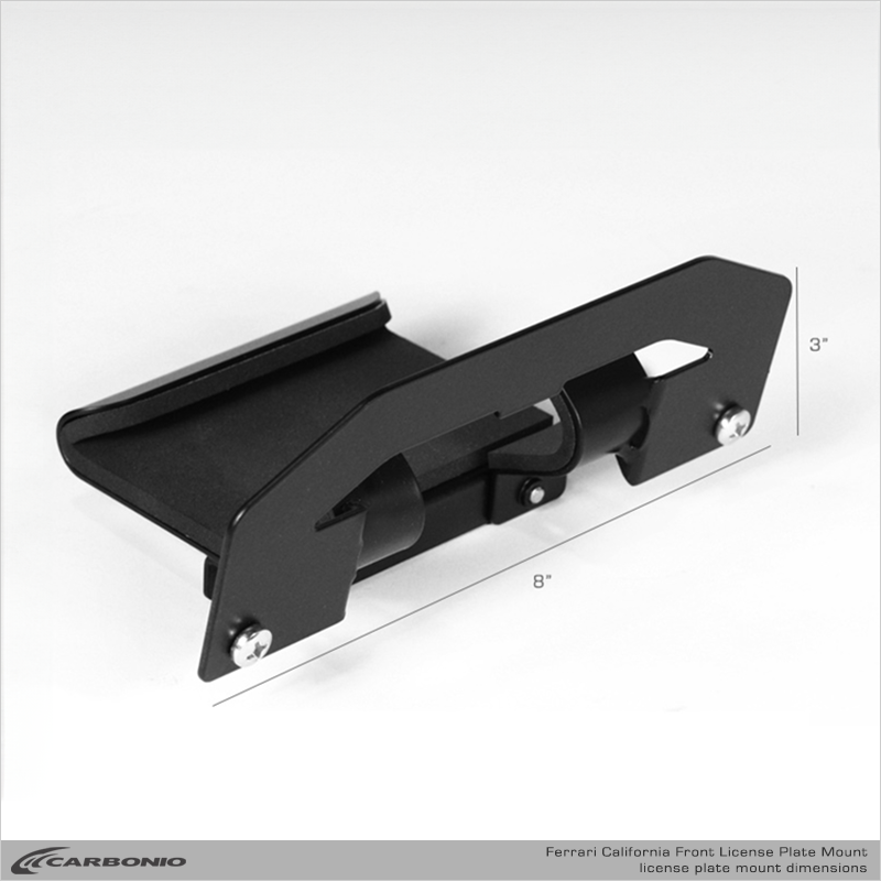 Ferrari California License Plate Mount