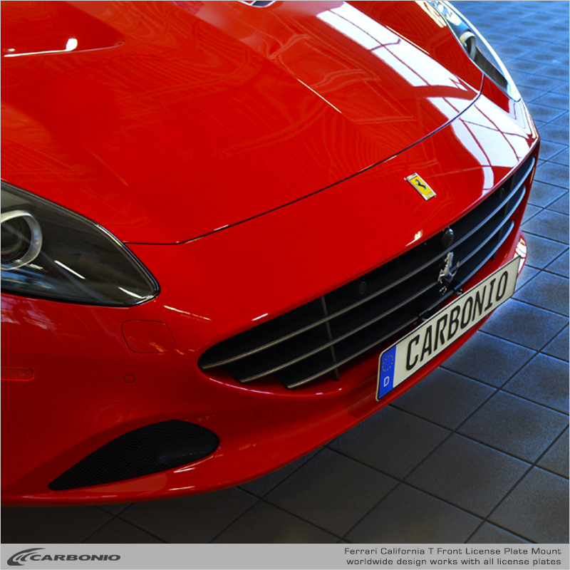 Ferrari California T License Plate Mount