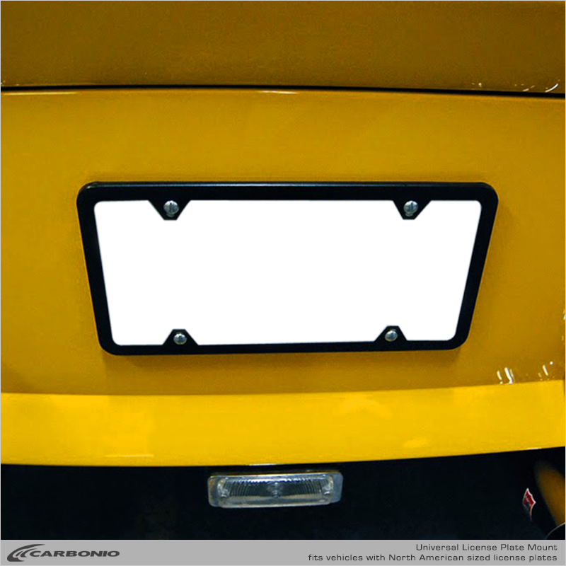 Stainless Steel (North American) License Plate Frame