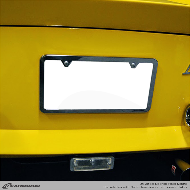 Stainless Steel (North American) License Plate Frame