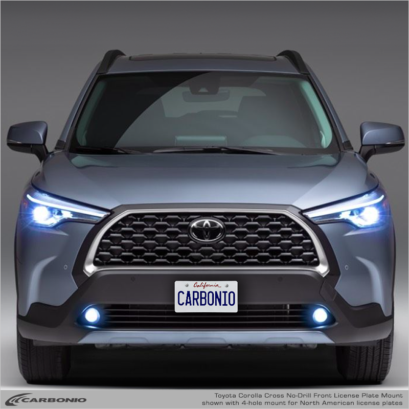 Toyota Corolla Cross (2022-2026) No-Drill Front License Plate Mount
