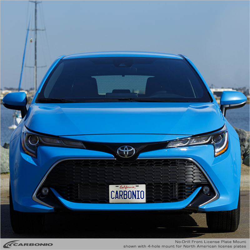 Toyota Corolla Hatchback / Sedan (2020-2026) No-Drill Front License Plate Mount