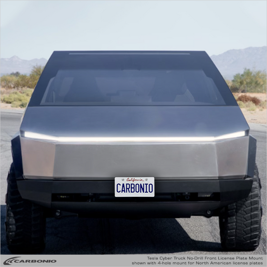 Tesla Cybertruck (2023-2026) No-Drill Front License Plate Mount