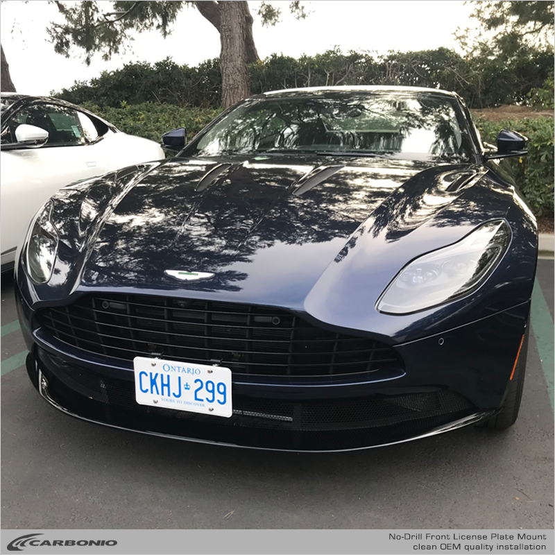 Aston Martin DB11 No-Drill Front License Plate Mount