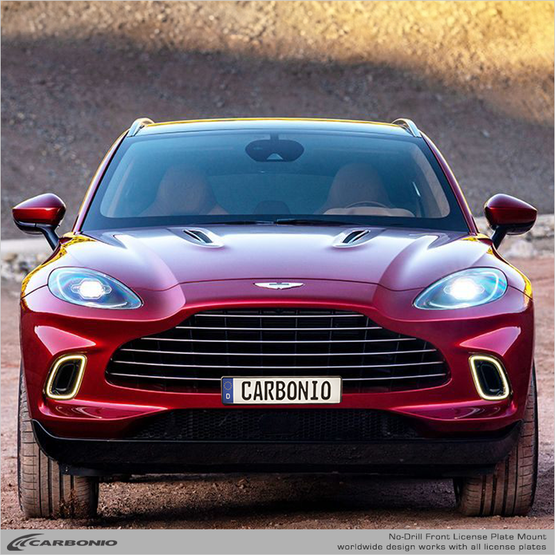 Aston Martin DBX No-Drill Front License Plate Mount