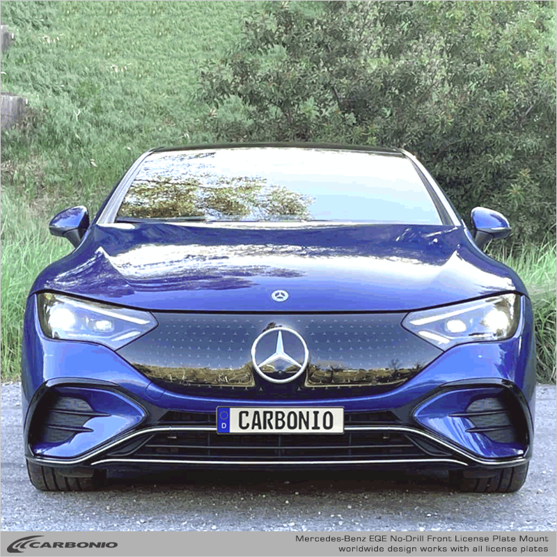 Mercedes-Benz EQE Sedan (2023-2026) No-Drill License Plate Mount