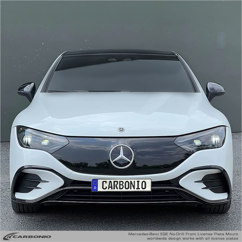 Mercedes-Benz EQE Sedan (2023-2026) No-Drill Front License Plate Mount