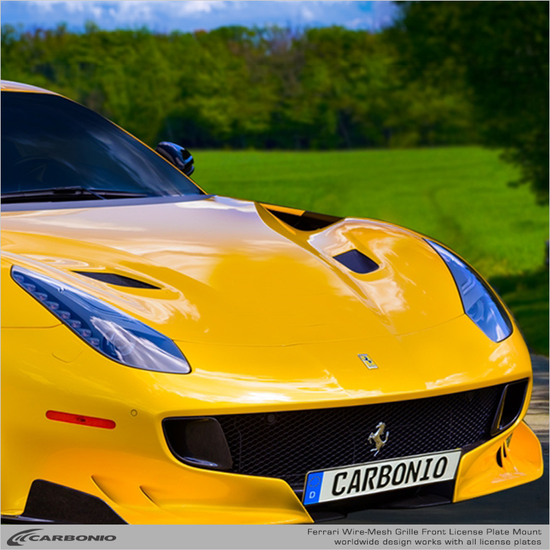 Ferrari F12 TDF (2015-2017) License Plate Mount