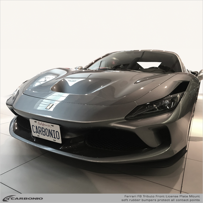 Ferrari F8 Tributo License Plate Mount